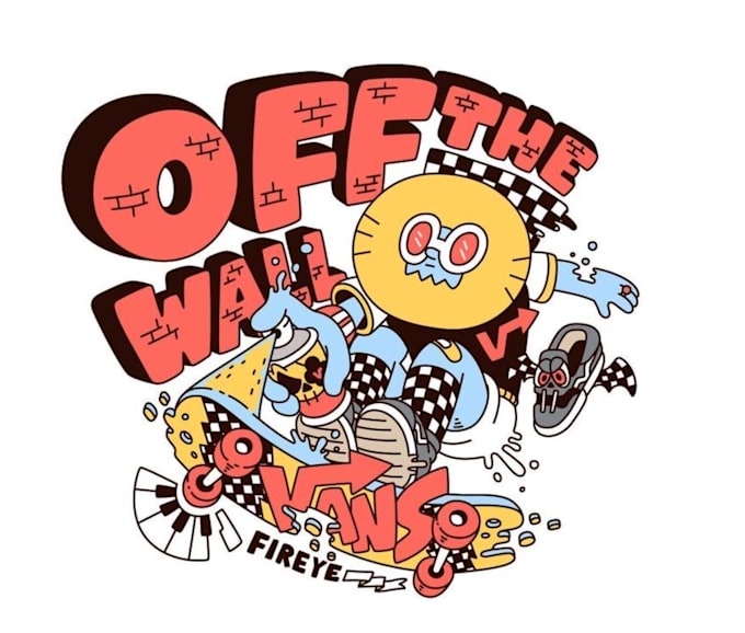 make a hand drawn vintage hot rod cartoon logo and custom vector art