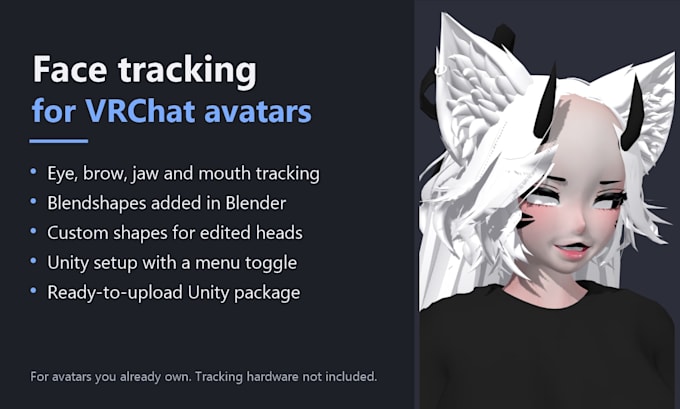 add face tracking to your vrchat avatar in blender and unity