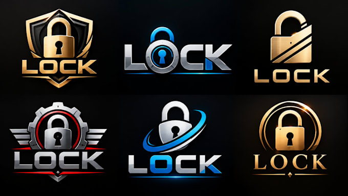 design a professional, security, padlock, protection, safety, privacy lock logo