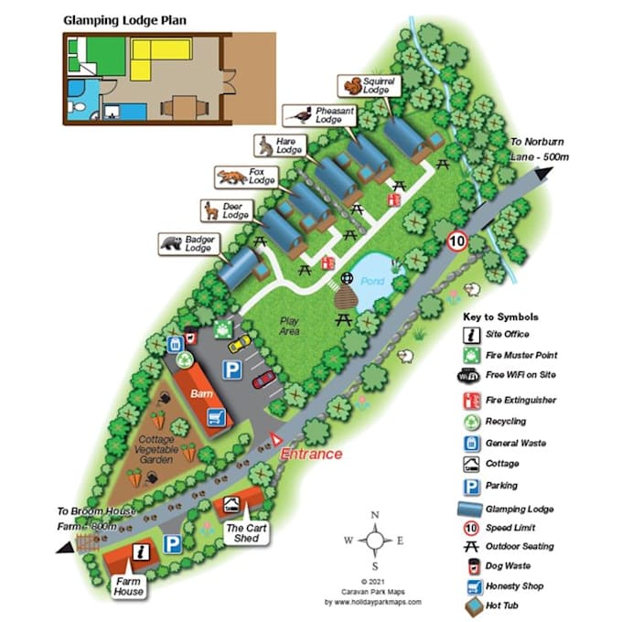 create an interactive pitch map for caravan parks and glamping sites