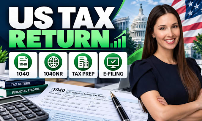 prepare your US tax return 1040 or 1040nr