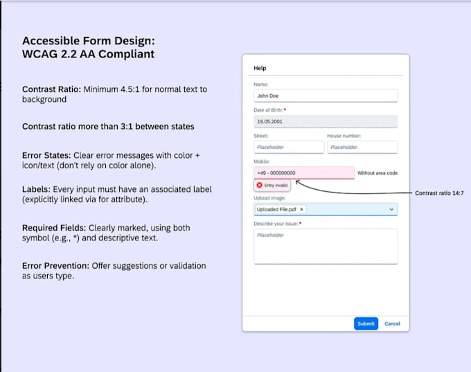 fix ada and wcag compliance issues on your website