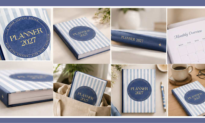 send you printable planner for year 2027 as canva template