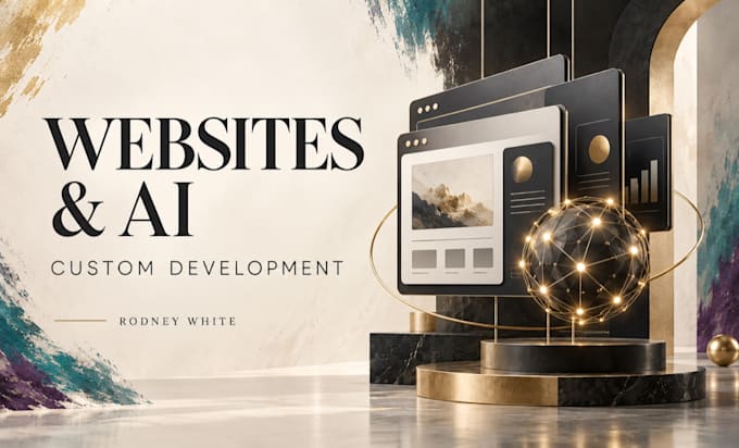 build a custom business website with optional ai features