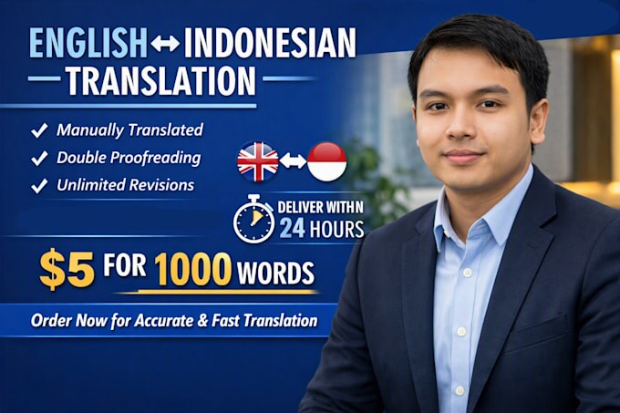 translate indonesian language services