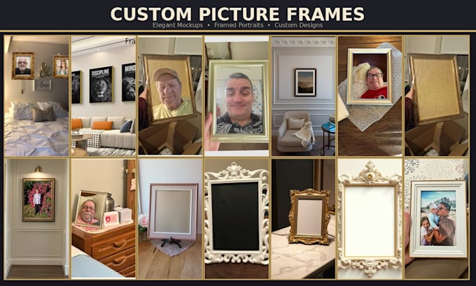 create amazing poster frame mock up