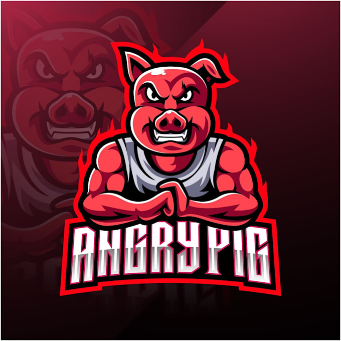 do incredible wonderful pig logo
