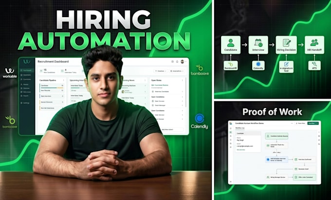 automate hiring with workable calendly slack google sheets bamboohr deel make