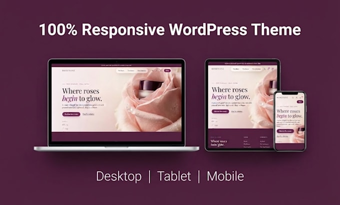 build a custom animated responsive wordpress theme with PHP and javascript