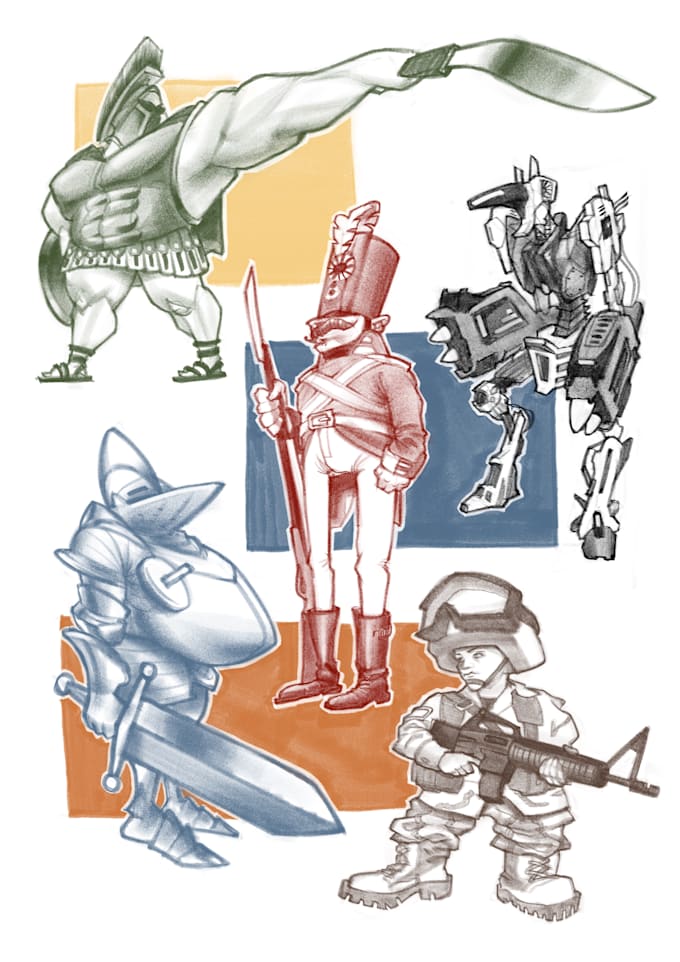 make a custom character design