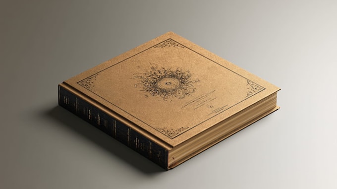 custom book cover design with creative artwork and professional typography