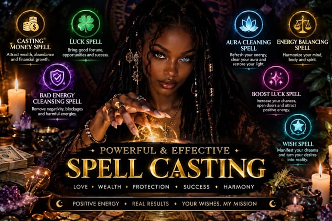 boost your luck with spell, aura cleansing spell