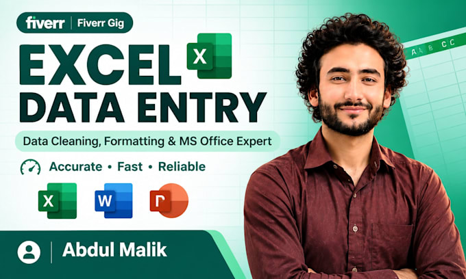 do excel data entry, data cleaning and formatting