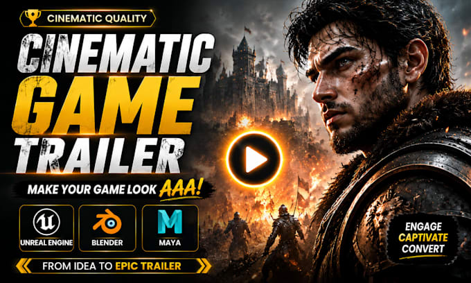 create cinematic game trailers in unreal engine 5
