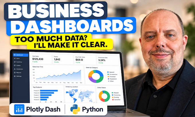 build a custom business dashboard with plotly dash and python