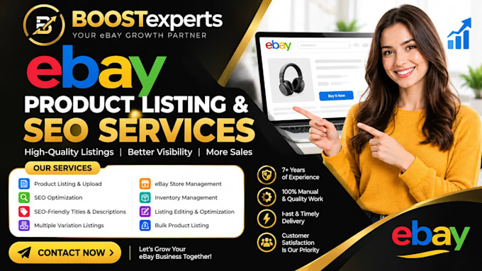 ebay listing, ebay lister, ebay SEO, ebay product listing