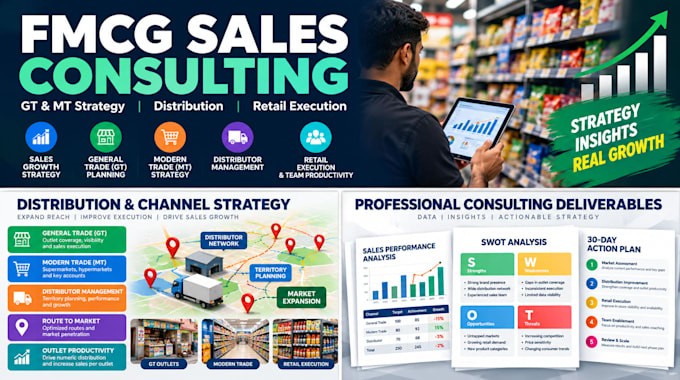 help improve fmcg sales, distribution and retail execution