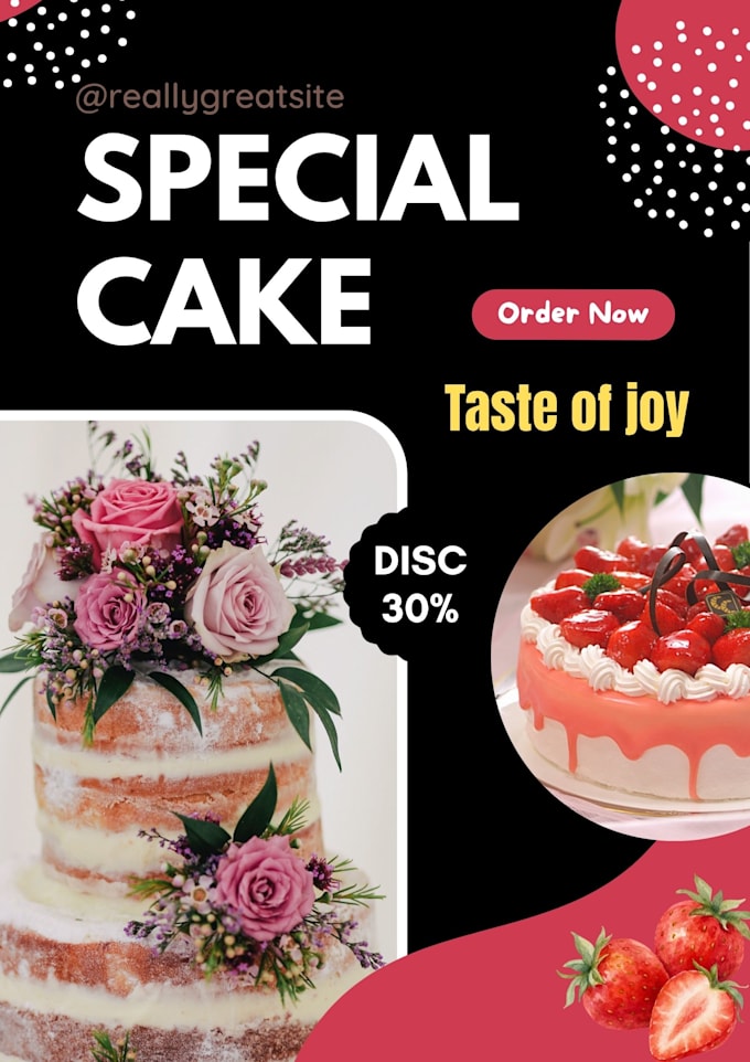 design modren menu and flyer
