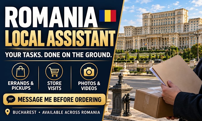 be your local assistant in romania