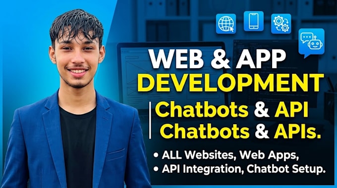 develop full stack websites, e commerce, and ai apps from scratch
