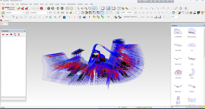 do shoe pattern grading for you