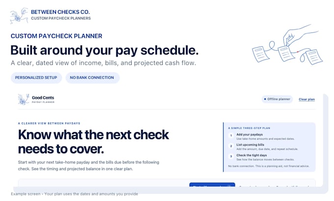 customize a paycheck budget planner for your pay schedule