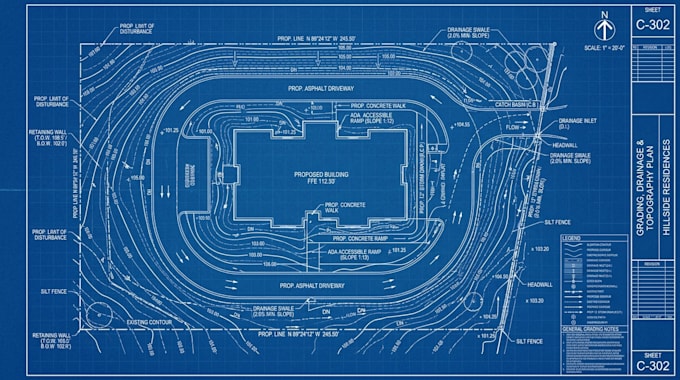 create a professional site grading plan in autocad civil 3d