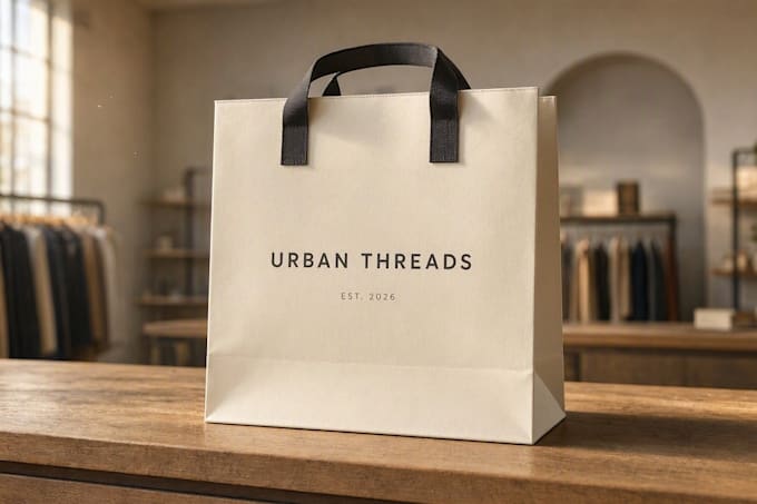 create stunning shopping bag packaging for your brand