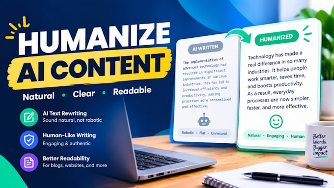 rewrite and humanize ai content and remove ai