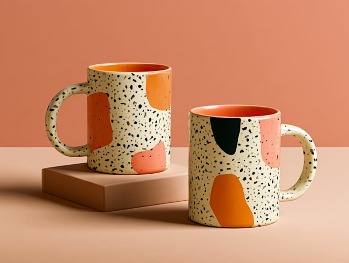 make amazing typography and custom coffee mug design