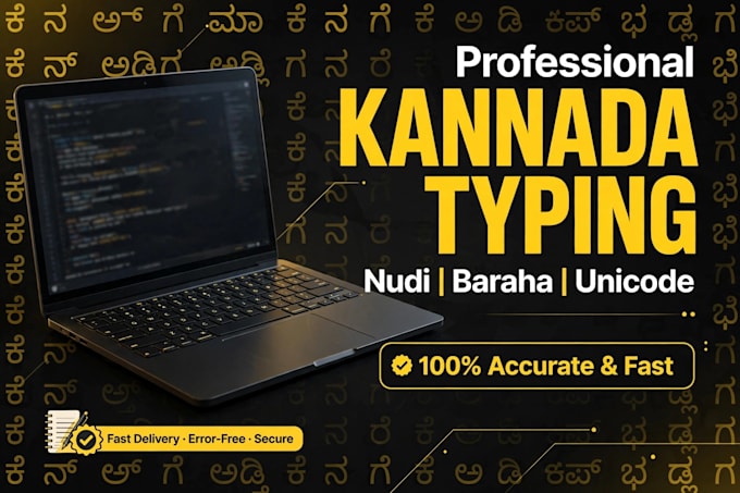 do fast kannada typing, nudi and baraha typing expert