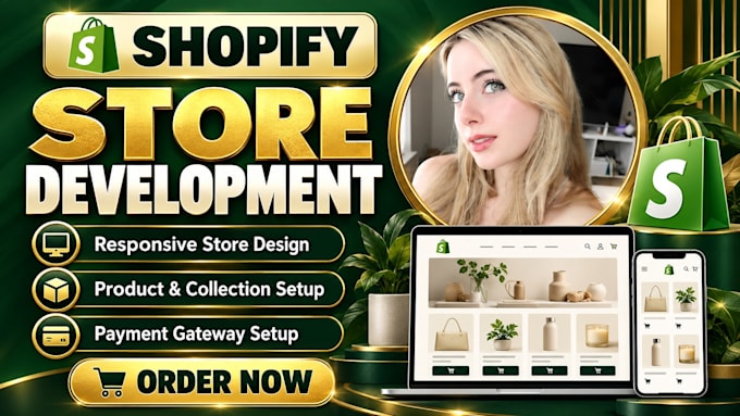 build a shopify store with product and variant setup