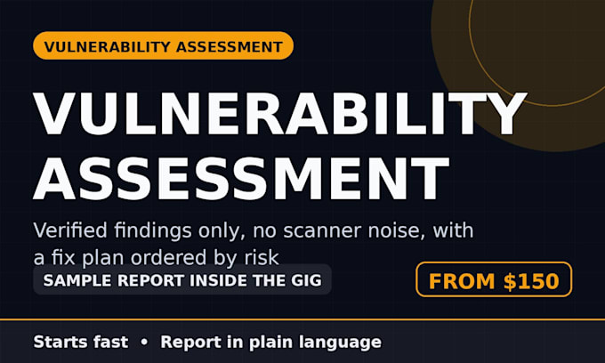 run a website vulnerability assessment with a clear fix plan
