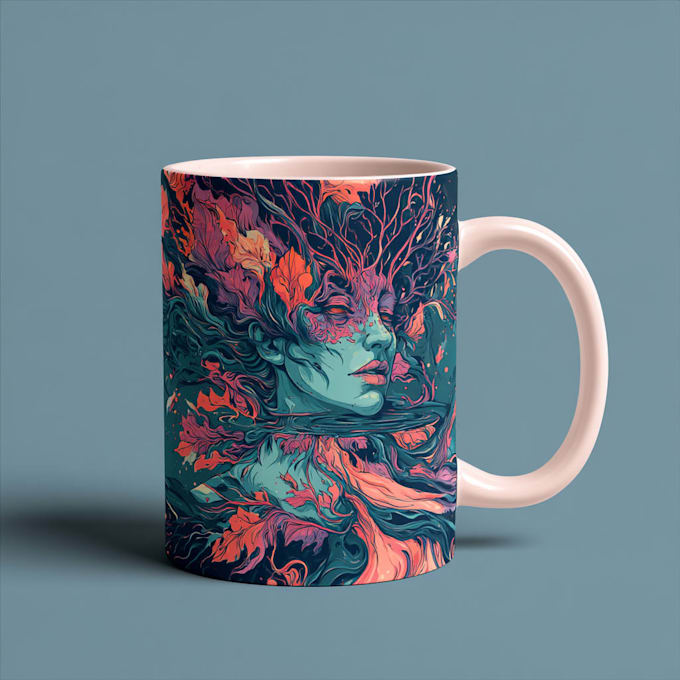 design awesome custom mug design