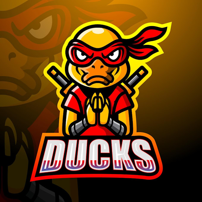design high quality modern duck logo