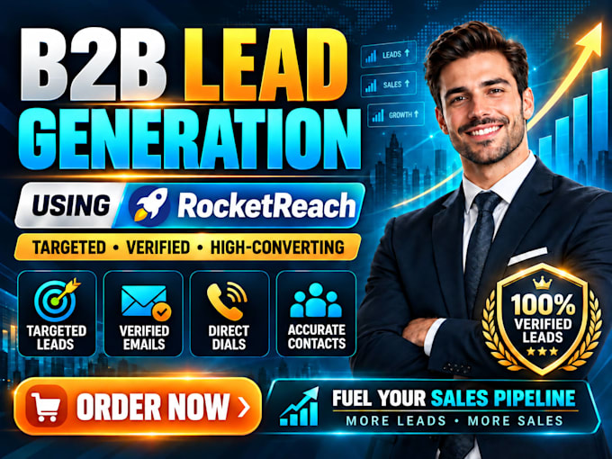 generate b2b leads using rocketreach