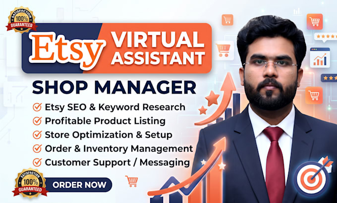 your etsy virtual assistant, etsy store manager