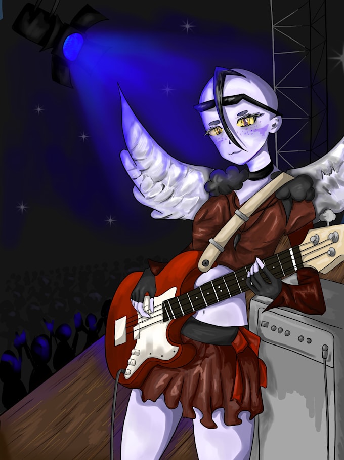 work with digital art