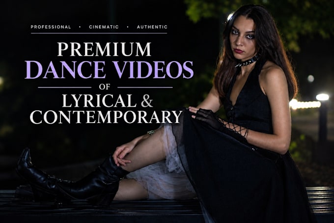 do contemporary ballet dance for your music videos