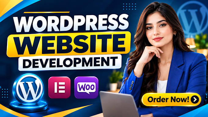 design a modren responsive wordpress website with elementor pro