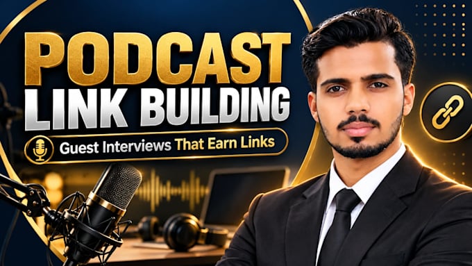 do podcast link building with guest interview outreach