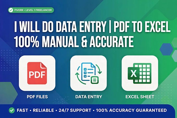 do excel data entry, typing, google sheets work