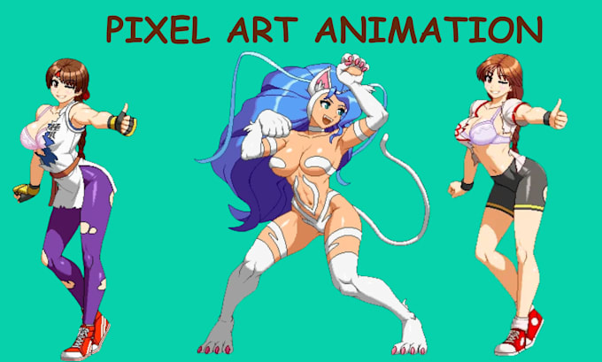 2d pixel art animation pixel character design 2d sprite sheet character sprite