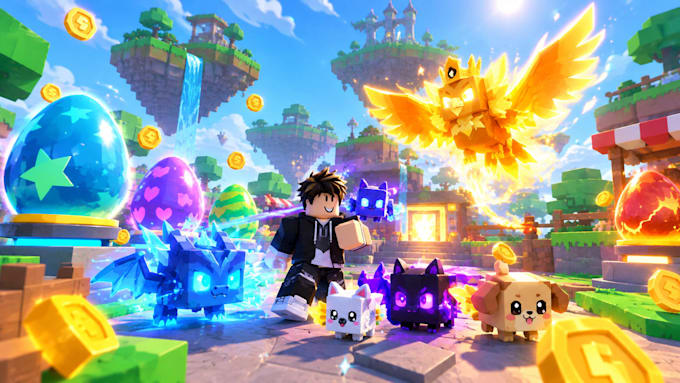 create a custom roblox pet simulator game