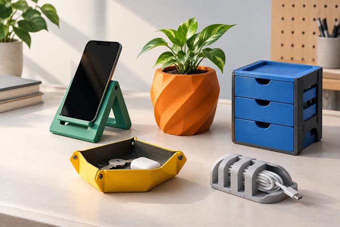 design custom 3d stl files for 3d printing and rendering