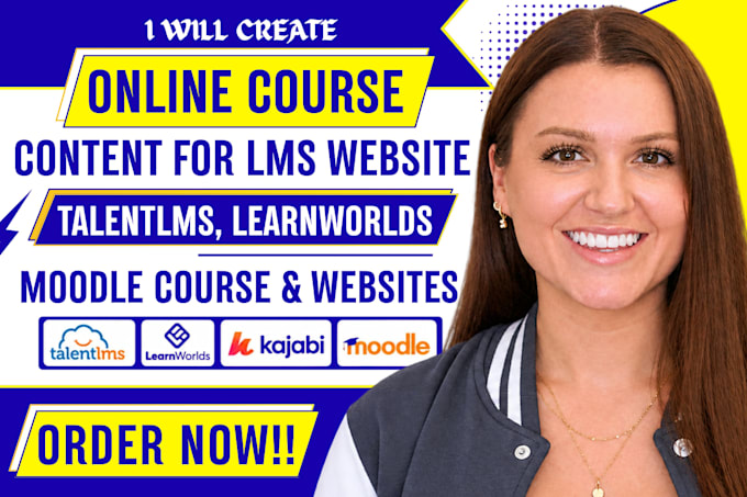 create course content on talentlms, moodle, learnworlds, talentlms course setup