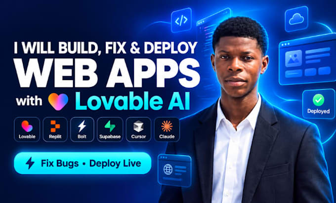 fix and deploy web app with claude code, replit, lovable, bolt, supabase, cursor