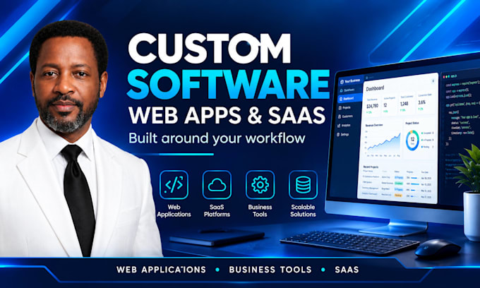 develop a custom web application and business software