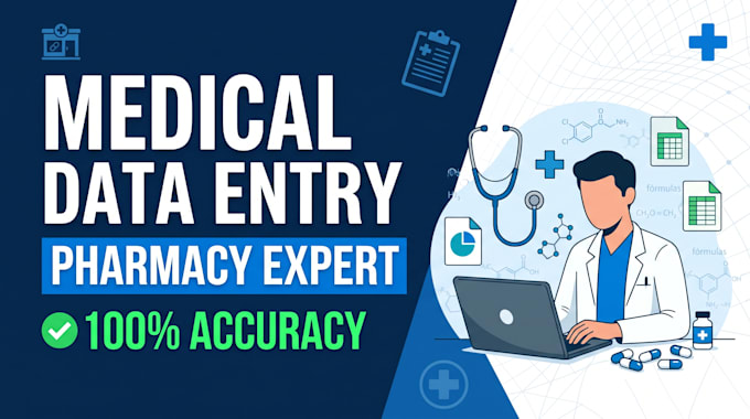 do accurate medical data entry and pharmacy data processing