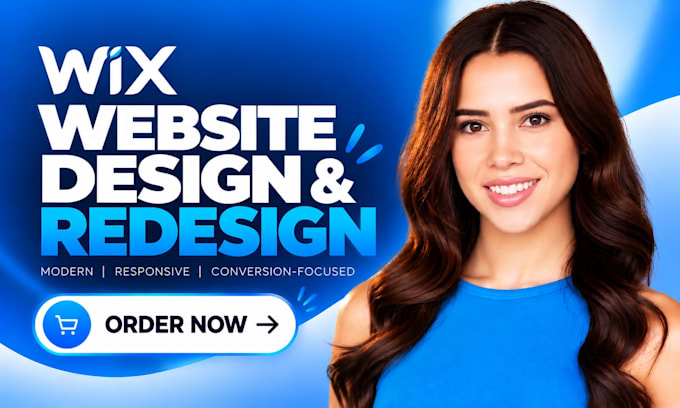 build wix website design, wix studio redesign, wix ecommerce, redesign wix site